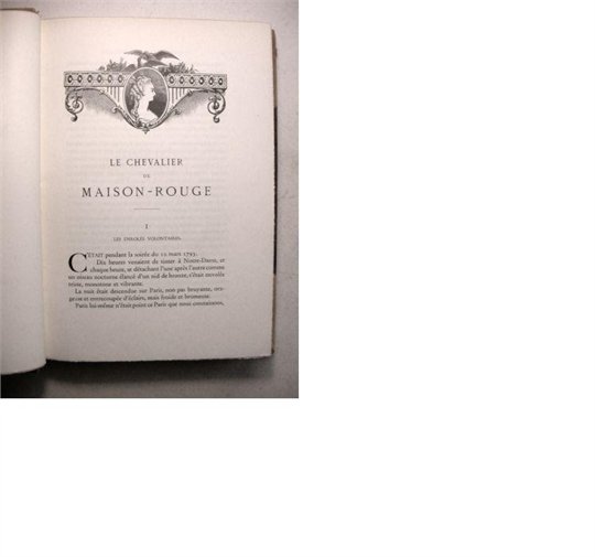 DUMAS "LE CHEVALIER DE MAISON-ROUGE" (Conard) 2