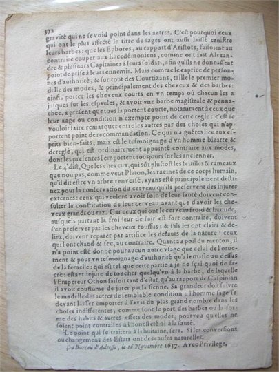 CONFERENCE DU 13 JUILLET 1637