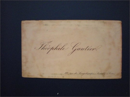 T.Gotier Carte de visit, PS, Gotier fils