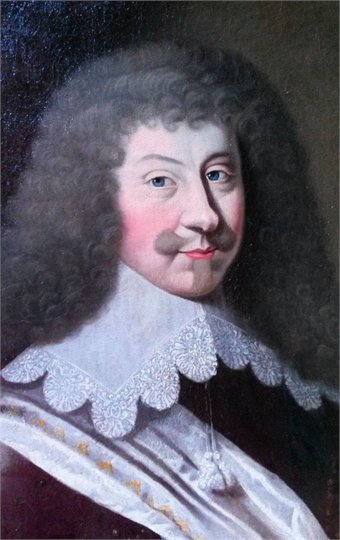 Portrait de mousquetaire XVII eme