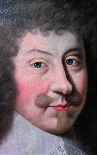 Portrait de mousquetaire XVII eme