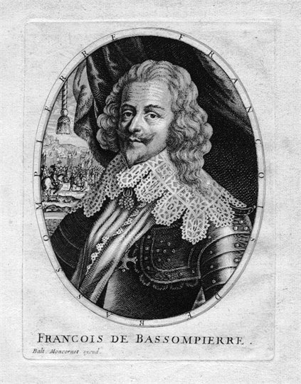 Francois de Bassompierre  gravure