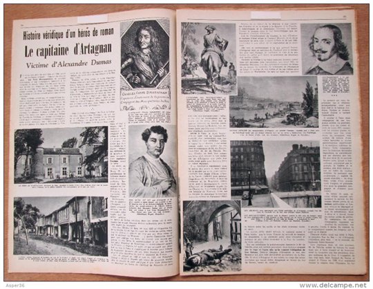 magazine avec articles "Le capitaine d´Artagnan, L´Eglise de Hal" 1950