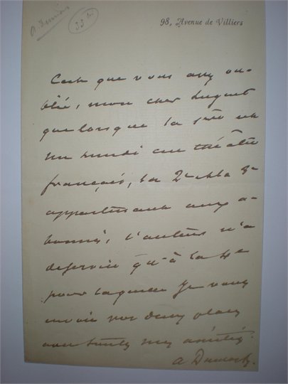 A.Dumas (fils) LAS