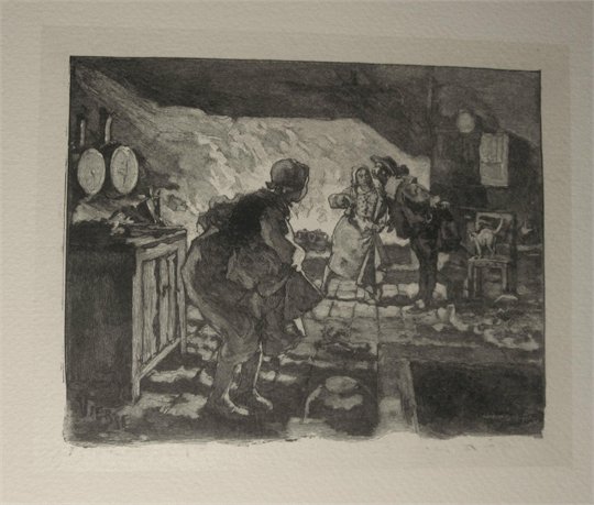 DANIEL VIERGE-Eight Antique Limited Edition Engravings-1890s-Three Musketeers  2