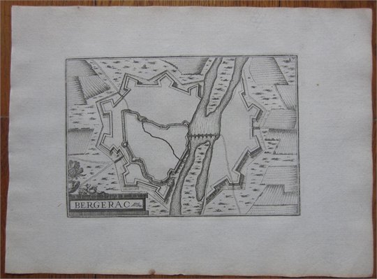 Tassin: Map of Bergerac France