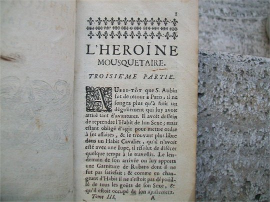 Préchac, Jean de  L’HEROINE MOUSQUETAIRE (troisieme partie)