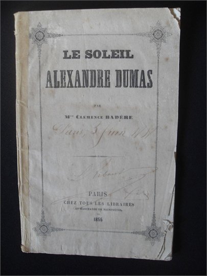 Clémence Badère  Le Soleil Alexandre Dumas