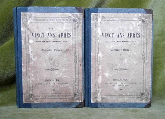 A.Dumas  Vingt Ans Apres (contrefacon 1845)