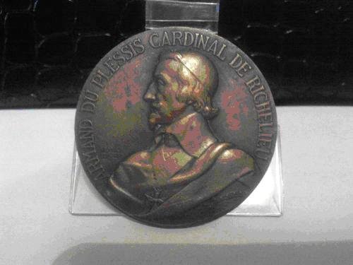 Medaille Armand du Plessis Cardinal de Richelieu