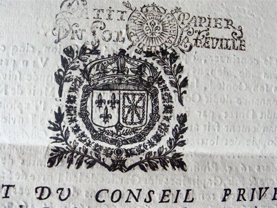 1668 Concervation de qualité d'écuyer aux GARDES DE LA PORTE DU ROI