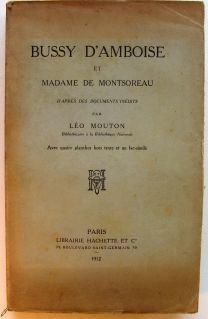 Leo Mouton  Bussy d'Amboise et madame de Montsoreau