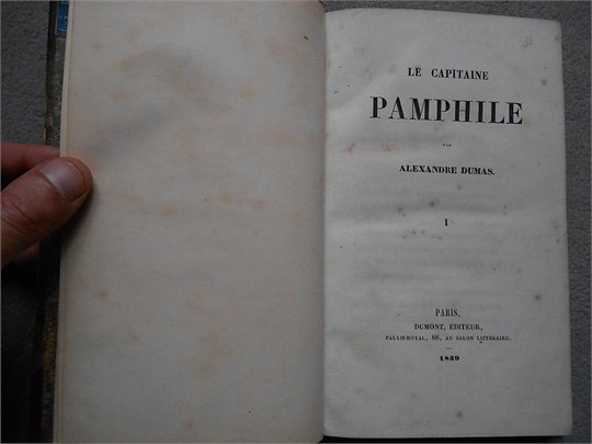 A.Dumas   LE CAPITAINE PAMPHILE