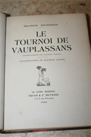 LE TOURNOIS DE VAUPLASSANS