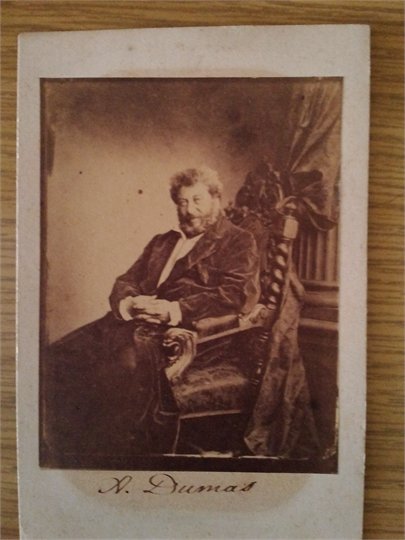 A.Dumas LAS 10/9/1860 + photographie
