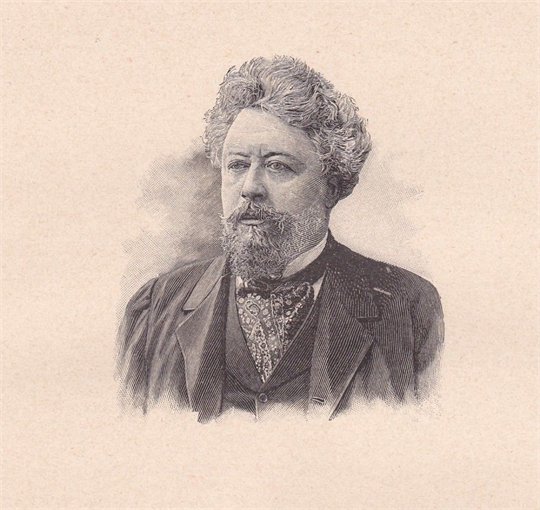 Portrait XIXe Henry Bauër Alexandre Dumas Commune de Paris