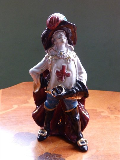 Musketeer figure, Made in Italy