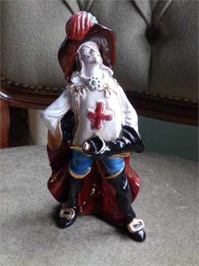 Musketeer figure, Made in Italy