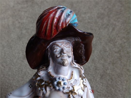 Musketeer figure, Made in Italy  2