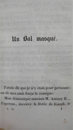 A. DUMAS Bal Masque   2