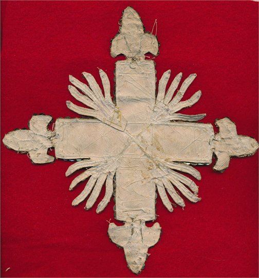 Croix de Mousquetaire Noir