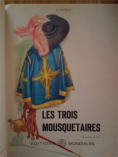 A.Dumas  LES TROIS MOUSQUETAIRE (Neri 1965 )