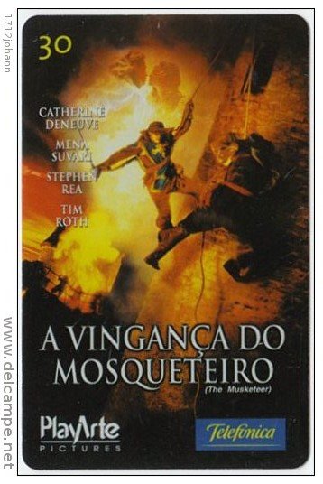 BRASIL Magnetic Telefonica - Cinema, The Musketeer