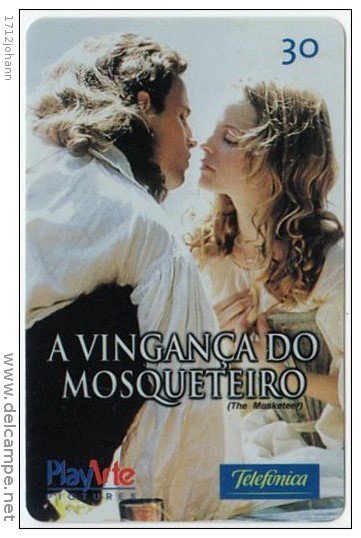 BRASIL Magnetic Telefonica - Cinema, The Musketeer