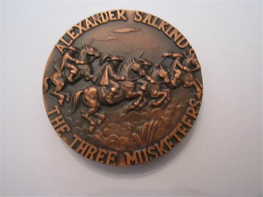 médaille "Michael York - d'Artagnan"