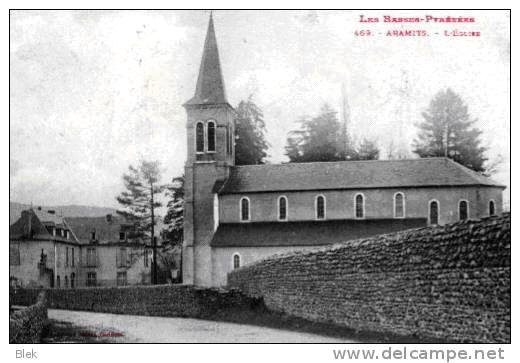 CPA   Aramits   l´église