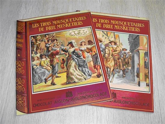 Album chromos Aiglon Les Trois Mousquetaires