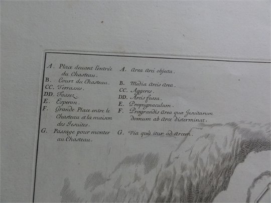 DORBAY François. Plan général du chateau de Blois, 1677.   (2)