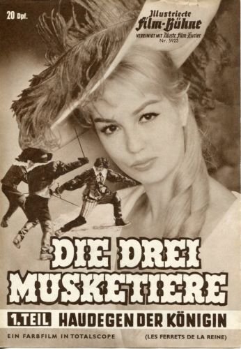 Filmprogramm  Die drei Musketiere   Mylene Demongeot