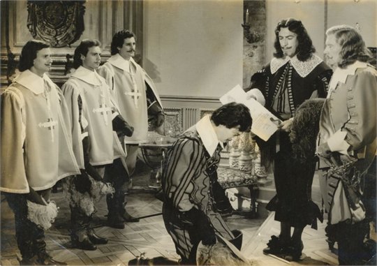 TROIS MOUSQUETAIRES French film photo