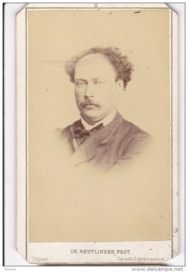 Alexandre DUMAS fils - Photo originale Reutlinger