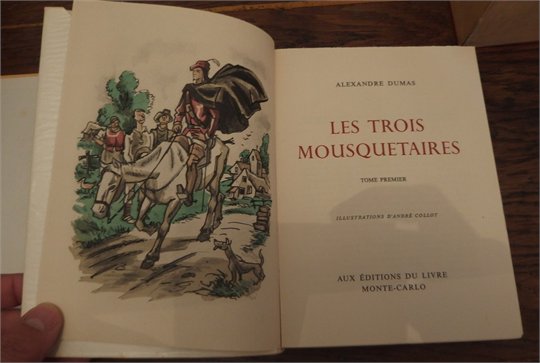 Alexandre DUMAS,  LES TROIS OUSQUETAIRES,  André Collot (918)