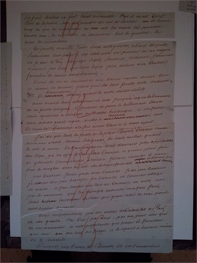 Alexandre DUMAS   2 manuscrits autographes signes, Le Cours d’ֹEmile Deschanel  I