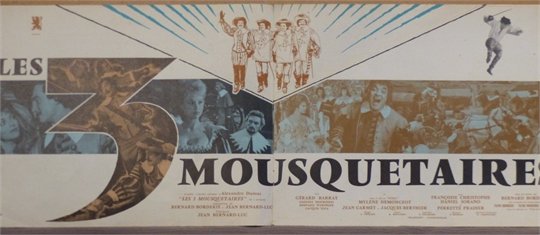 synopsis- LES TROIS MOUSQUETAIRES