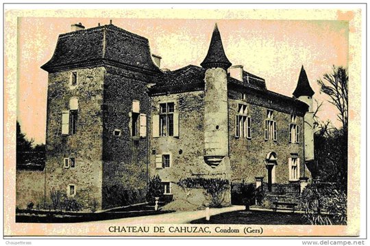 CPA  Condom  Chateau de Cahuzac