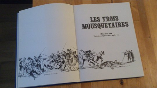 A. Dumas  Les trois mousquetaires  (Vayssières)