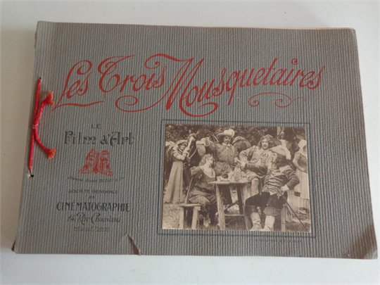 LES TROIS MOUSQUETAIRES Le Film d'Art Sté Générale de CINEMATOGRAPHIE 1912