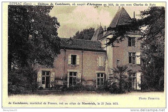 CPA  Lupiac Château de Castelmore
