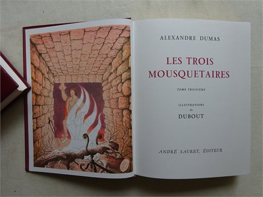 DUMAS ALEXANDRE LES TROIS MOUSQUETAIRES. ILLUSTRATIONS DE DUBOUT   2
