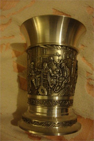 pewter goblet with 3 musketeers.small