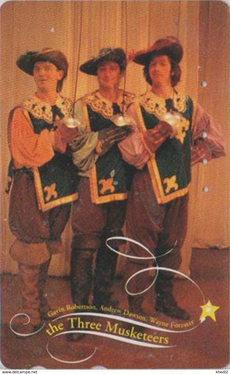 Télécarte Japon  LES 3 MOUSQUETAIRES