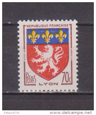 Les blasons. France. Timbres   5