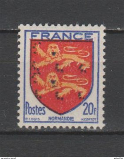 Les blasons. France. Timbres   8