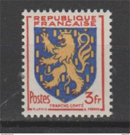 Les blasons. France. Timbres   9