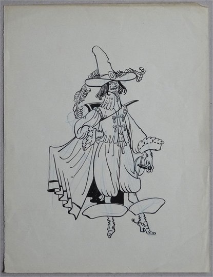 Lubin de BEAUVAIS  4 Dessins Originaux Mousquetaires