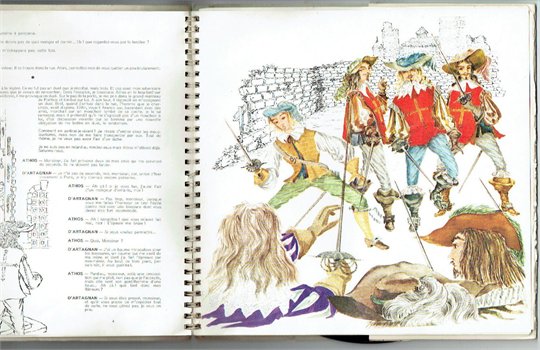 LES TROIS MOUSQUETAIRES Disque Livre A. DUMAS D. SORANO M. JARRE